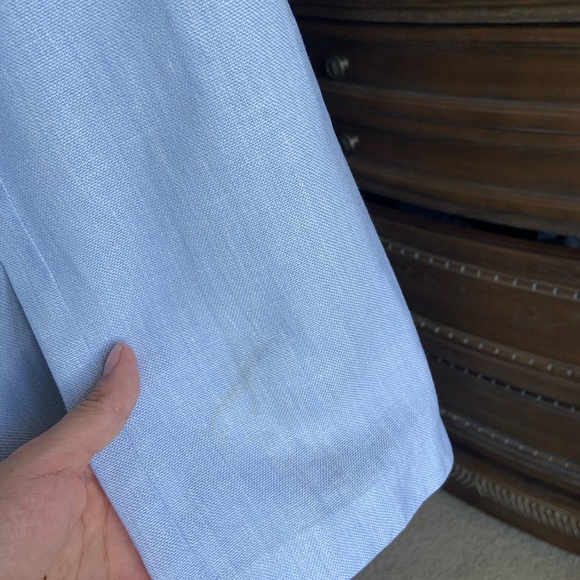 Luxury French brand - 100% linen Jacket/ Blouse Medium to Large - Picture 9 of 12